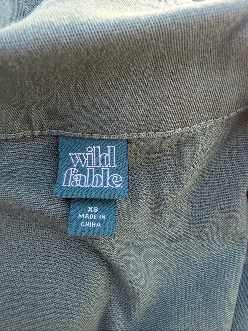 Wild Fable Olive Green Utility Sleeveless Jumpsuit - Picture 4 of 5